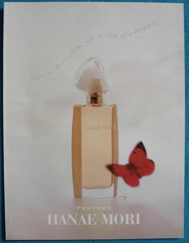 Publicité papier parfums - publicité,