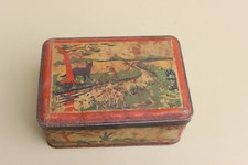 boite en fer blanc vintage –