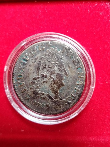 Louis xiv sols - sols, argent