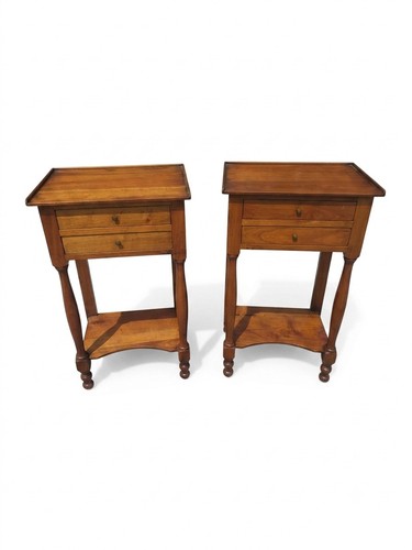 Paire tables chevet en - de,