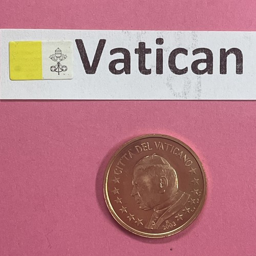Centimes vatican 2003 jean - 5,