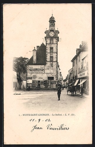 Cpa nuits saint georges le - cpa, nuits-saint-georges,