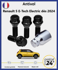 Ecrous antivol de roues noir Renault 5 E-Tech Electric dès 2024