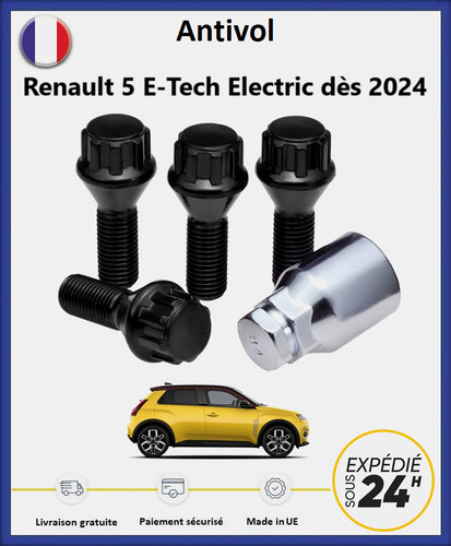 Ecrous antivol roues - antivol,