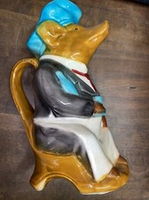 Pichet En Barbotine Saint Clément Au Cochon Haut. 25cm