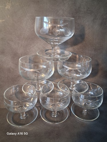 Anciens verres gravés - verres,