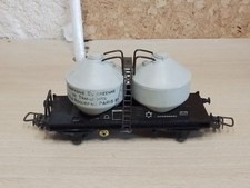 HORNBY HO. REF 7030. WAGON TOMBEREAU CITERNE TRANSPORT CIMENT