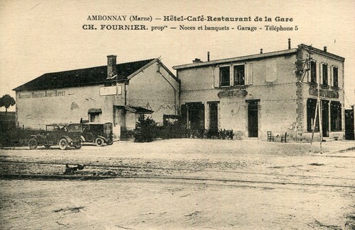 Carte ambonnay hôtel café - ambonnay,
