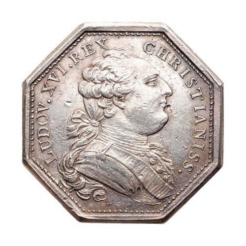 Jeton louis xvi trésor - xvi,