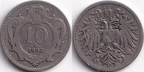 Heller 1895 autriche - heller,
