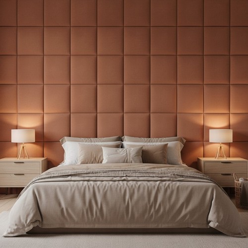 Panneau rembourré coussin