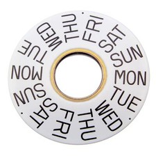 Disque de semaine Anglais 2561