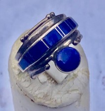 BAGUE MODERNISTE en ARGENT