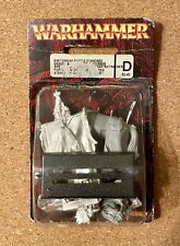 Warhammer Fantasy Bretonnian Army Battle Standard Bearer Métal New Old World Gw