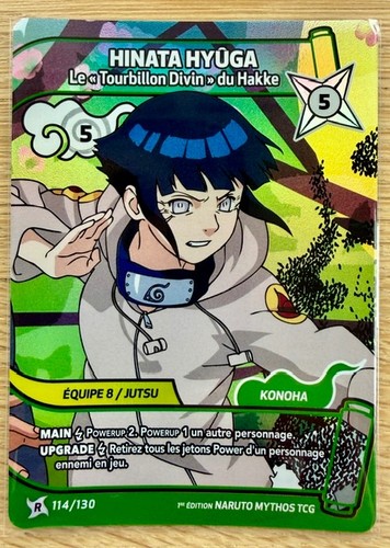 Carte naruto mythos tcg - carte, rare