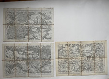 LOT 3 PETITES CARTES ETAT MAJOR SOISSONS Type 1889