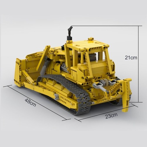 D9h bulldozer tracteur à - d9h, rc
