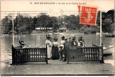 20214 cpa Paris - Le Lac et le Châlet des Iles