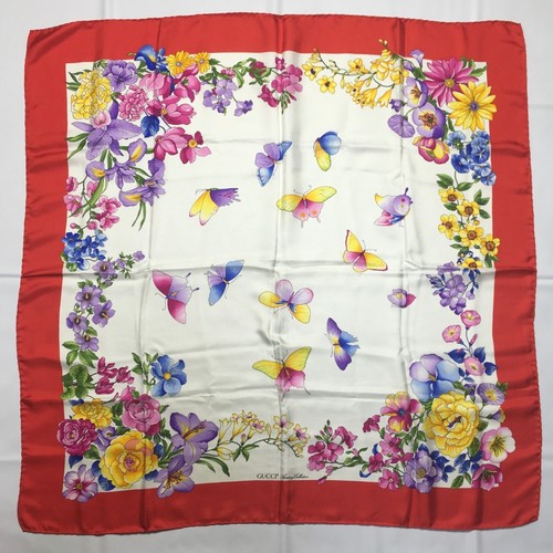 Foulard gucci soie floral - en,