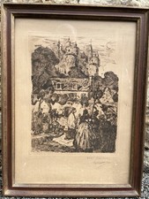 Gaston BALANDE - Gravure 2ème