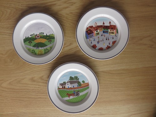 Assiettes dessert villeroy - 3,