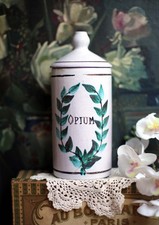 French Ceramic Opium Jar