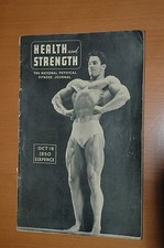 HEALTH & STRENGTH NATIONAL PHYSICAL FITNESS JOURNAL 1950 GAY INTEREST BOY ART