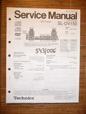 Service Manuelle pour Technics