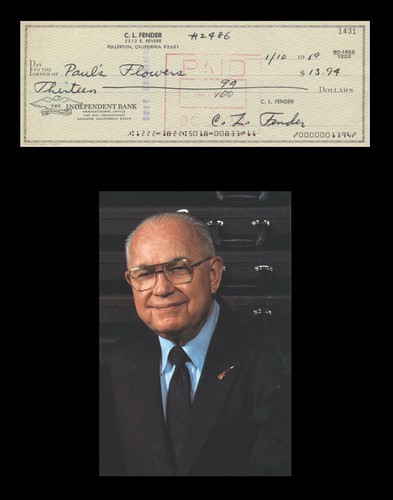 Clarence leo fender - leo,