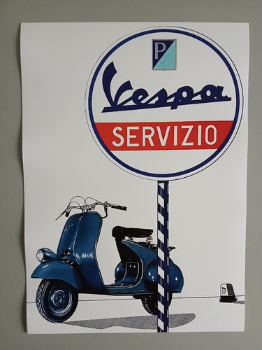 Scooter vespa servizio - scooter,