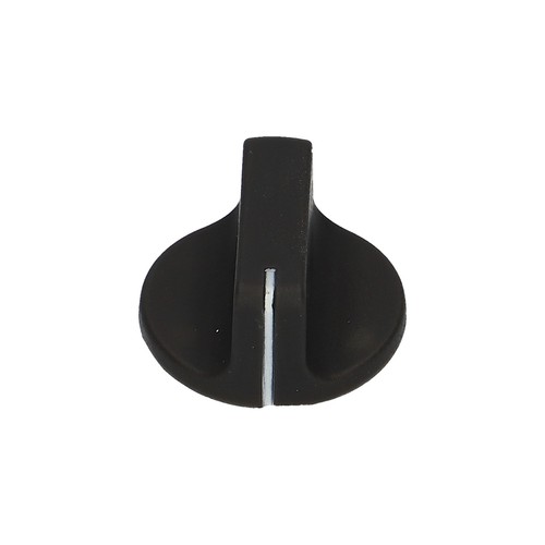 Knebel avec axe - noir, pour