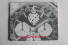 BREITLING livret notice montre Old Navitimer Paf (74245)