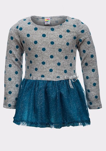 Robe fille pois - fille, à