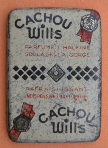 Ancienne boite cachou wills - ancienne,