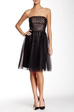 NEW VERA WANG Strapless Tulle