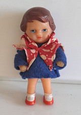 1) ANCIENNE PETITE POUPEE  ARI EN CAOUTCHOUC 7,5  cm VINTAGE ANNEES 60