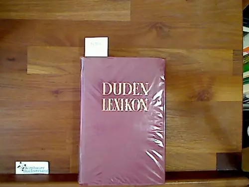 Duden lexikon drei bänden - in,