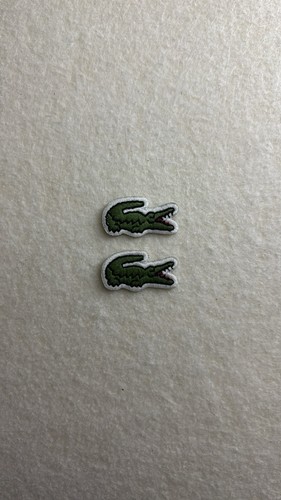 Lot patch lacoste brodé - lot,