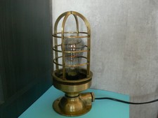 LAMPE DE BATEAU BRONZE / FONCTIONNE 