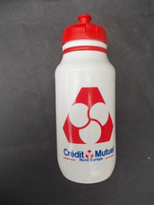Rare bidon cyclisme Crédit Mutuel Nord Europe 1980 vélo deux roues Hinault !
