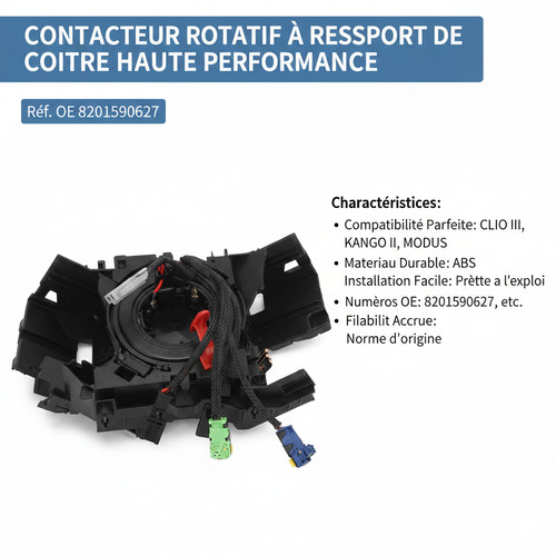 Contacteur tournant airbag - tournant,