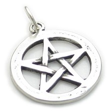 Pentacle pendentif à breloque
