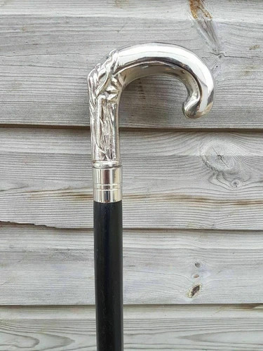 Canne bâton marche vintage - de,
