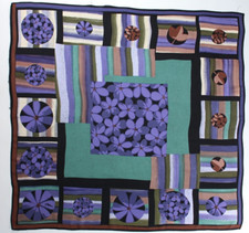 Authentique foulard   vintage " JL - JAMMERS & LEUFGEN "