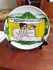 Assiette Humoristique 