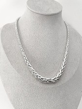 Collier maille palmier en