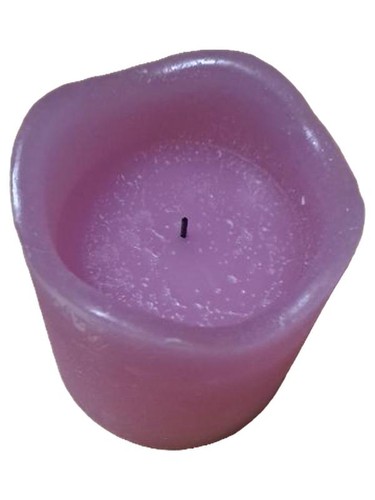 Hse bougie led rose - rose, à