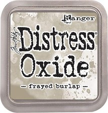 Tim Holtz Distress Oxide Ink Pad Frayed Burlap Ink-Pad Garçon Marron FR 2XL T...