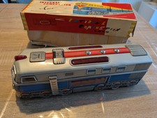 Red China Tin Toy Battery