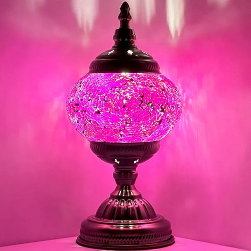 Lampe table artisanale en - de,